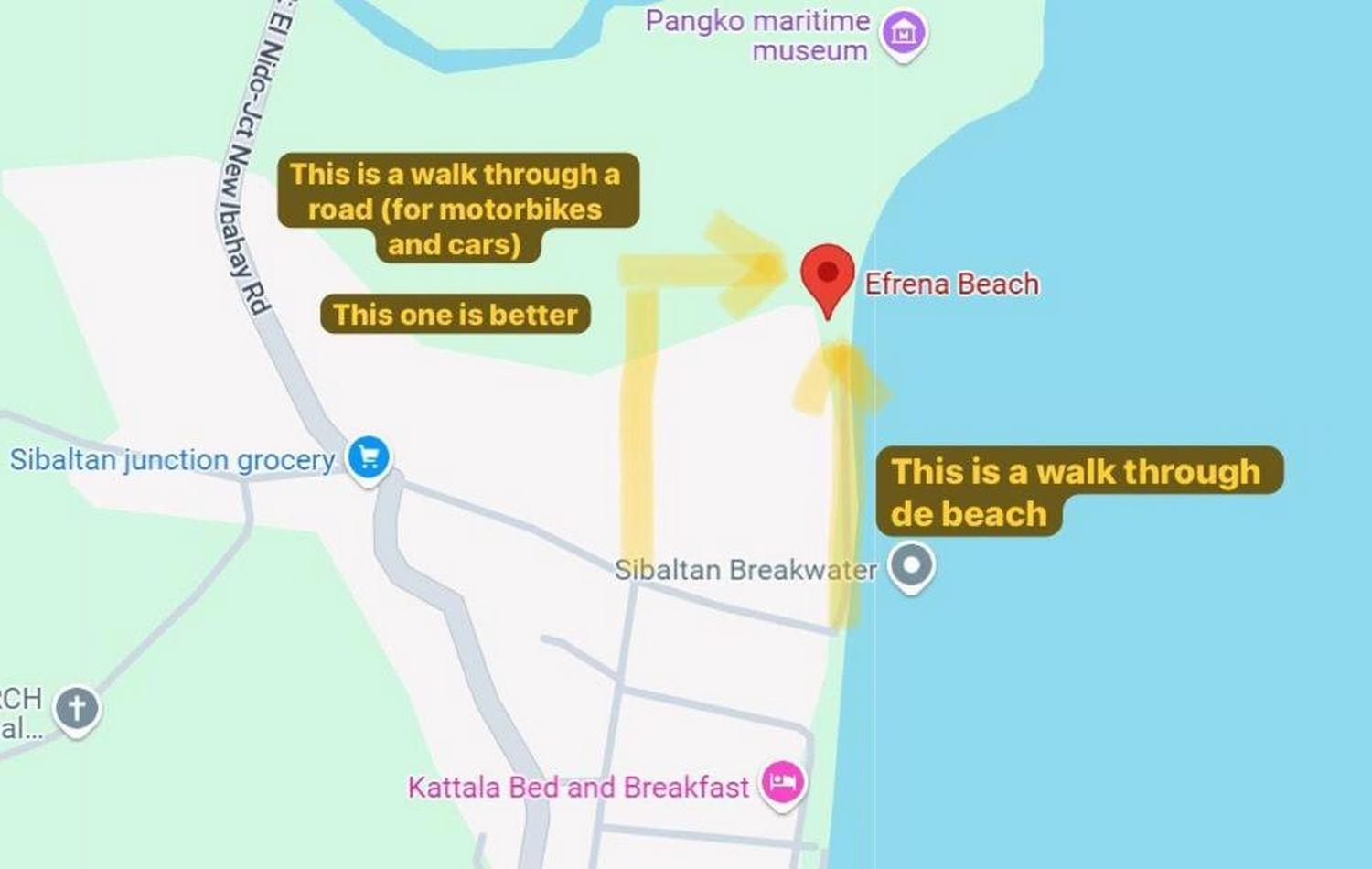 אל נידו Efrena Agro Tourism Beach מראה חיצוני תמונה
